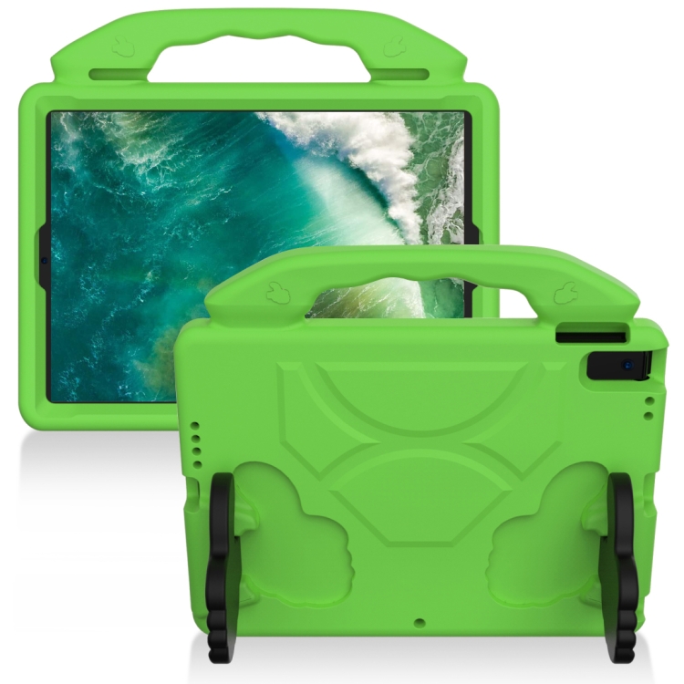 

For iPad Pro 10.5 inch EVA Flat Anti Falling Protective Shell with Thumb Bracket(Green)