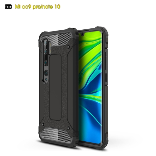

For Xiaomi Mi CC9 Pro / Note10 Magic Armor TPU + PC Combination Case(Black)