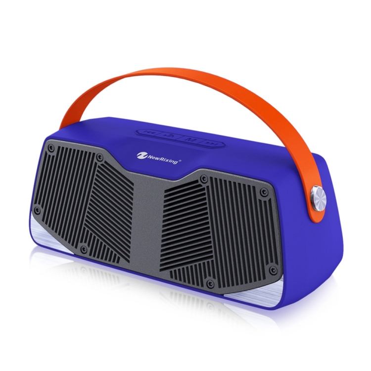

NewRixing NR4021 Portable Bluetooth Speaker TWS Connection Loudspeaker Sound System 10W Stereo Surround TV Speaker(Blue)