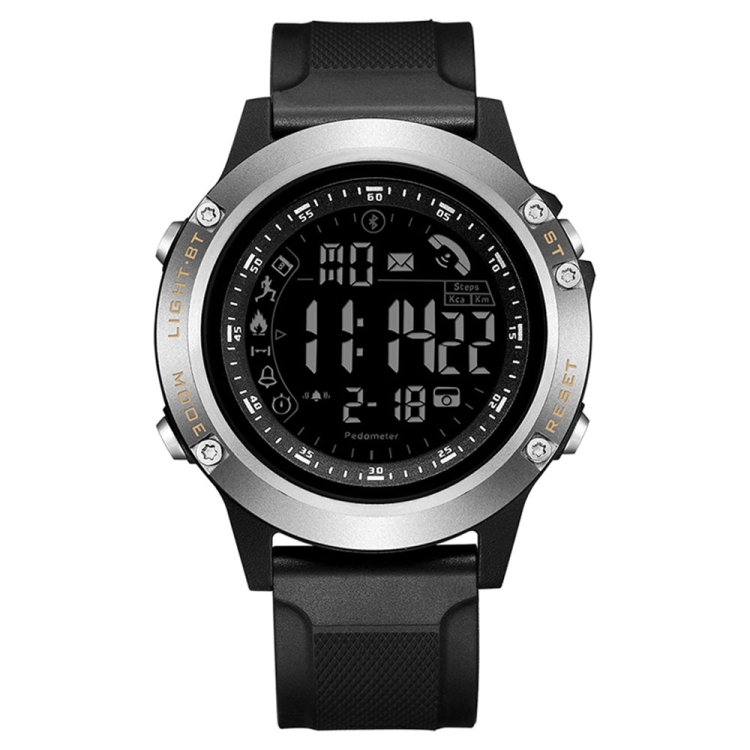 

SANDA 5010 Watch Male Student Multi Functional Sports Outdoor Waterproof Step Smart Electronic Watch(Silvery)