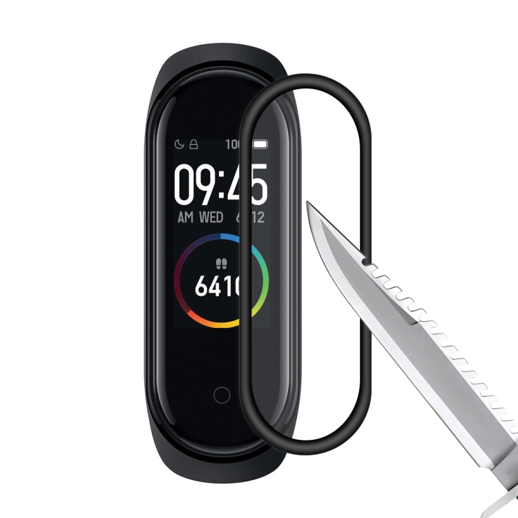 

For XIAOMI MI BAND 4 ENKAY Hat-prince 3D Full Screen Soft PC Edge + PMMA HD Screen Protector Film