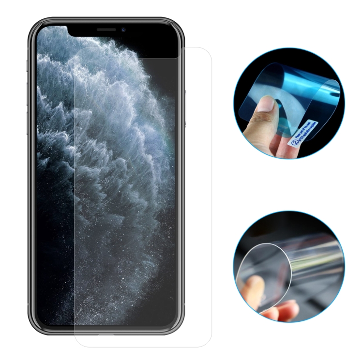 

For iPhone 11 Pro / XS / X ENKAY Hat-Prince HD Transparent Flexible Nano Explosion-proof Membrane