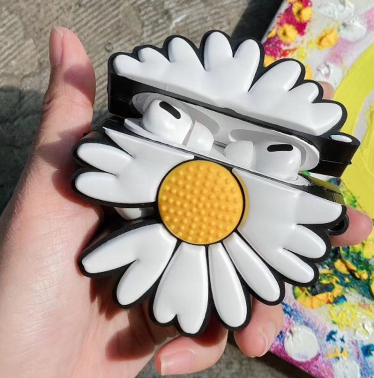 

For Apple AirPods Pro GD Daisy Bluetooth Headphone Protective Case