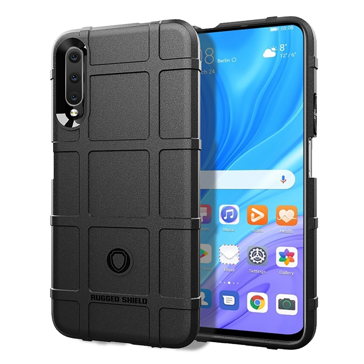 

For Huawei Y9S Full Coverage Shockproof TPU Case(Black)