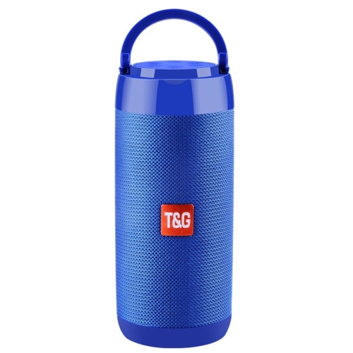 

T&G TG113C Column Portable Bluetooth Mini Speaker FM Radio Waterproof Subwoofer Phone Holder Wireless Loundpeakers(Blue)