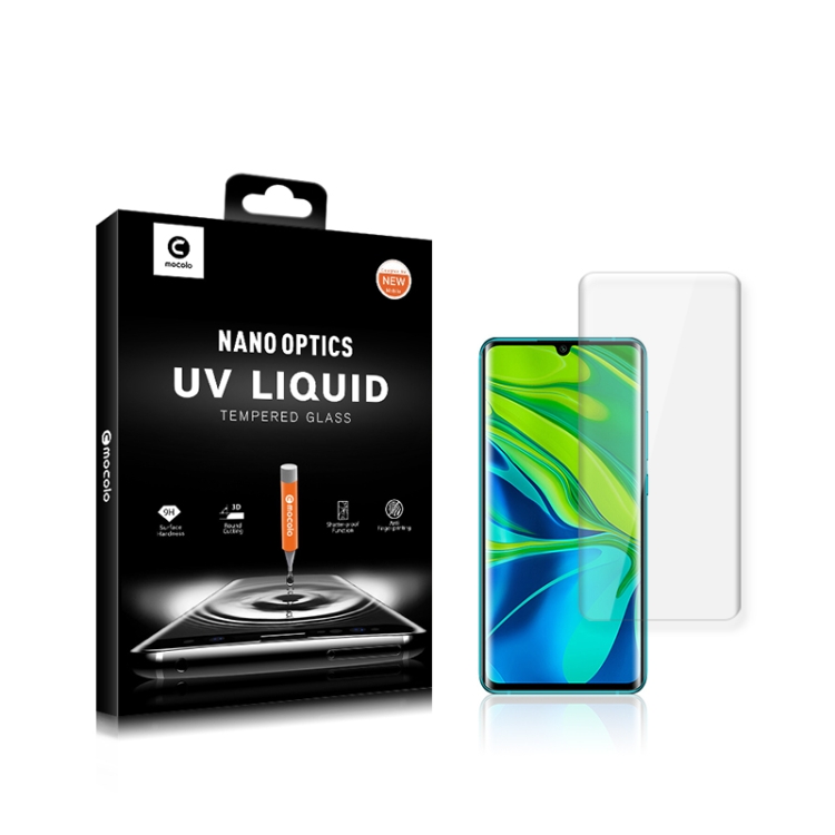 

For Xiaomi Mi CC9 Pro / Mi Note 10 mocolo 9H 3D Full Screen UV Screen Film