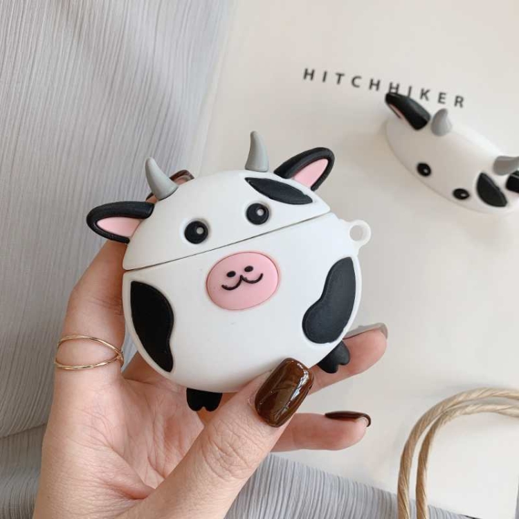

For Apple AirPods 1/2 Gen Universal Cow Bluetooth Headphone Protective Case