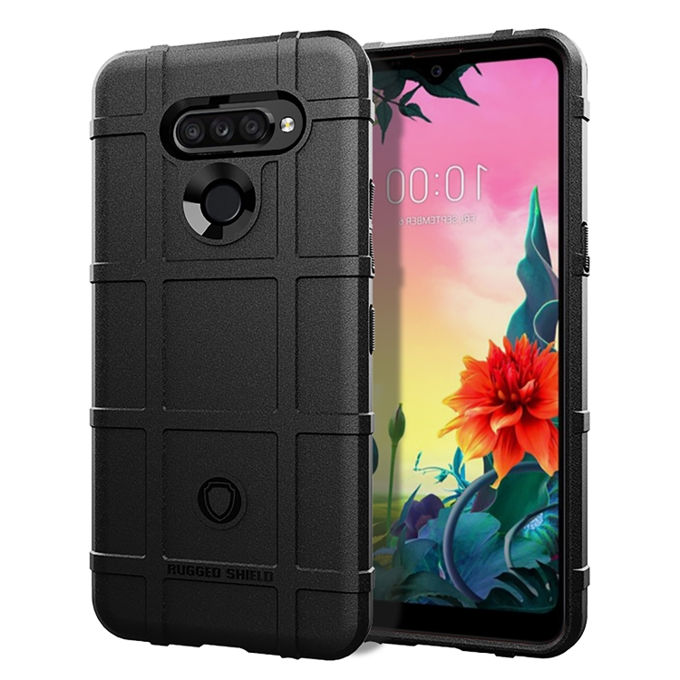 

For LG K50S Full Coverage Shockproof TPU Case(Black)