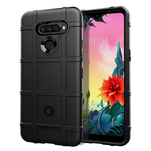 

For LG Q70 Full Coverage Shockproof TPU Case(Black)