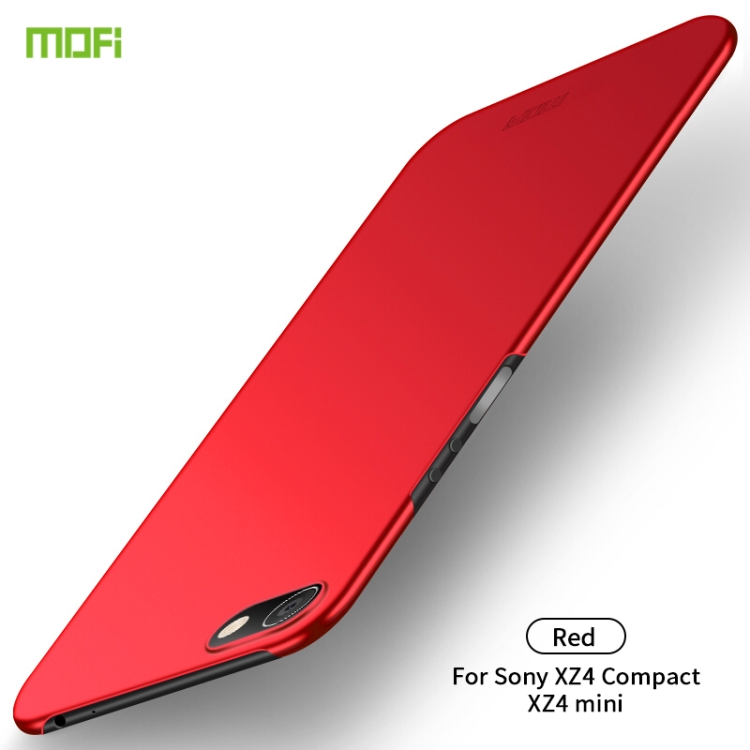 

For Sony XZ4 Compact / XZ4 mini MOFI Frosted PC Ultra-thin Hard Case(Red)