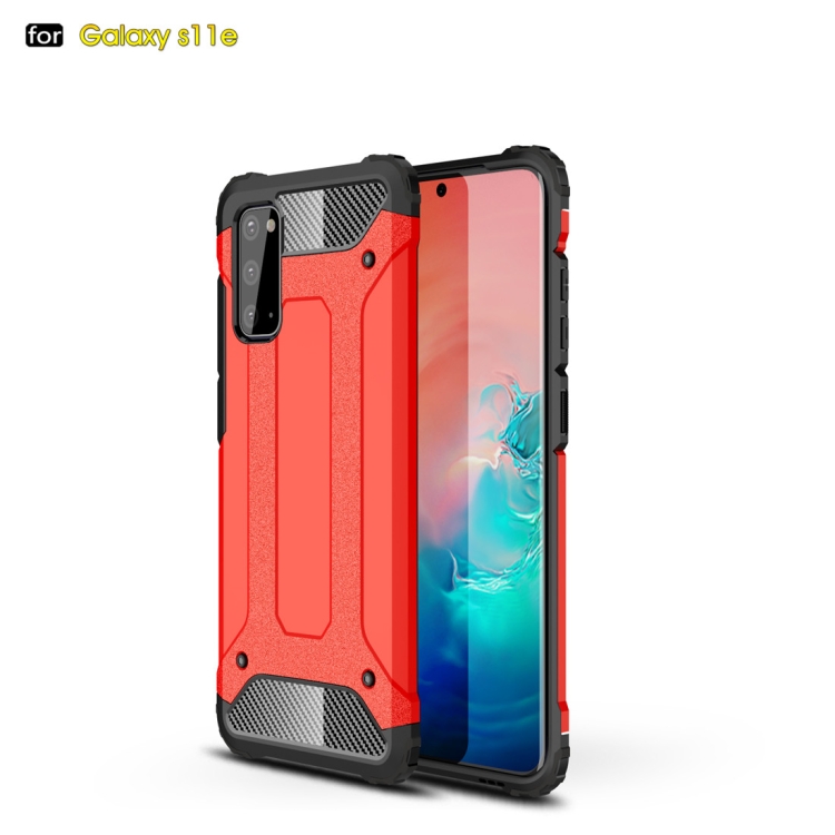 

For Galaxy S20 Magic Armor TPU + PC Combination Case(Red)