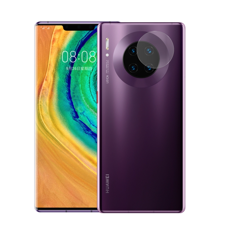 

For Huawei Mate 30 Pro 2PCS mocolo 0.15mm 9H 2.5D Round Edge Rear Camera Lens Tempered Glass Film(Clear)