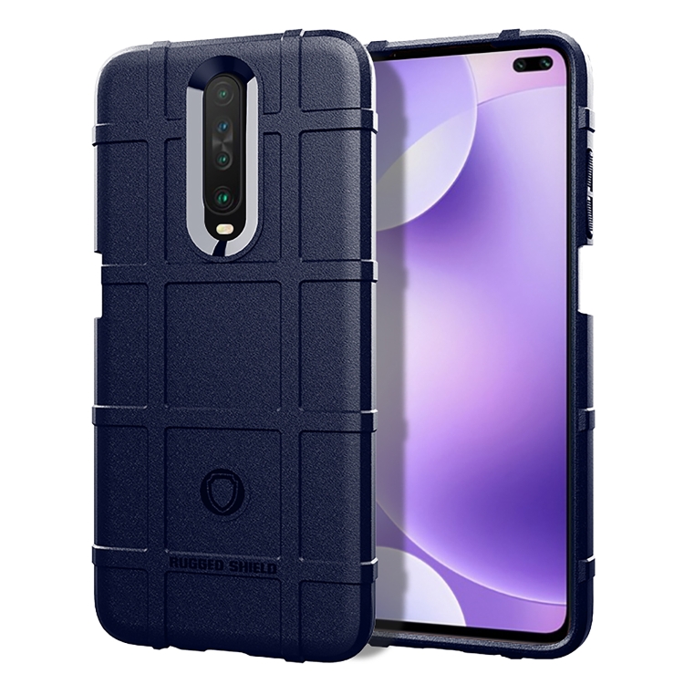 

For Xiaomi RedMi K30 Full Coverage Shockproof TPU Case(Blue)