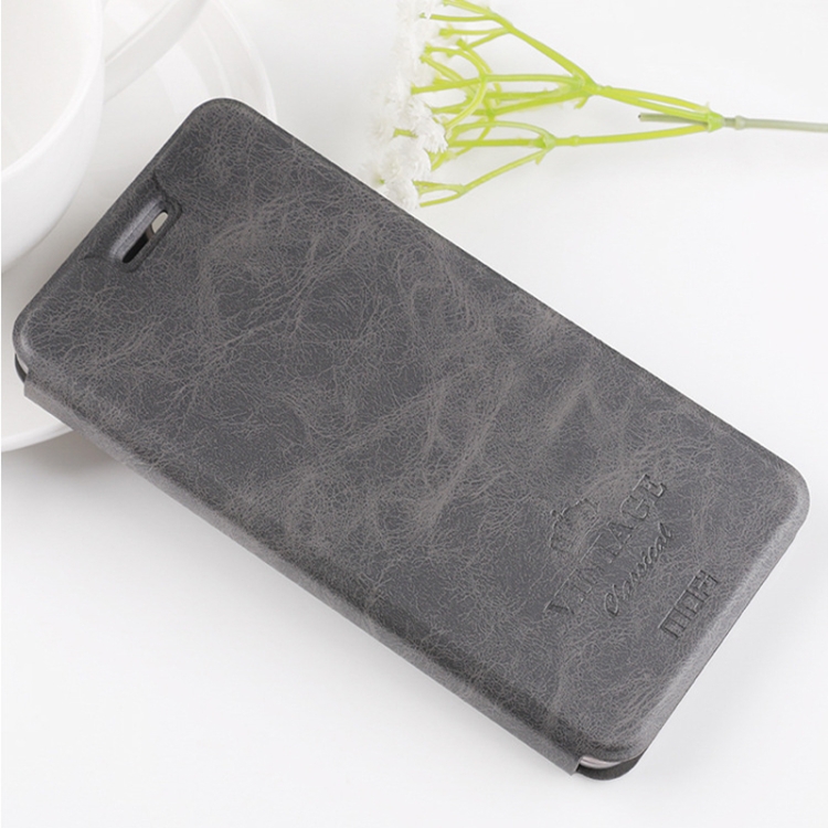 

For Xiaomi RedMi Note8T MOFI Crazy Horse Texture Horizontal Flip Protective Leather Case(Black)