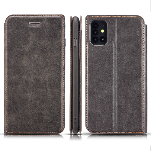 

For Galaxy S20+ Retro Simple Ultra-thin Magnetic Leather Case with Holder & Card Slots & Lanyard(Black)