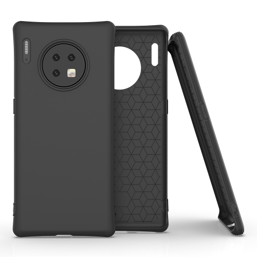 

For HUAWEI Mate 30 Pro ENKAY ENK-PC009 Solid Color TPU Slim Case Cover(Black)