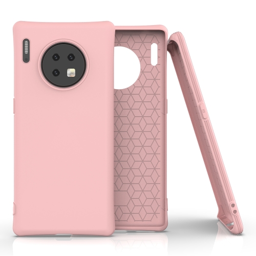 

For HUAWEI Mate 30 Pro ENKAY ENK-PC009 Solid Color TPU Slim Case Cover(Pink)