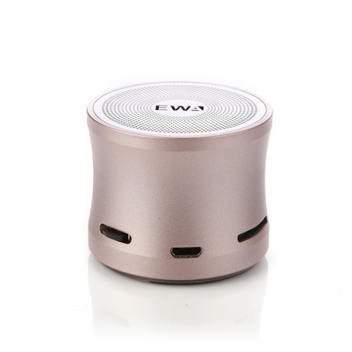 

EWA A109M Portable Bluetooth Speaker Wireless Heavy Bass Bomm Box Subwoofer Phone Call Surround Sound Bluetooth Shower Speaker(Gold)