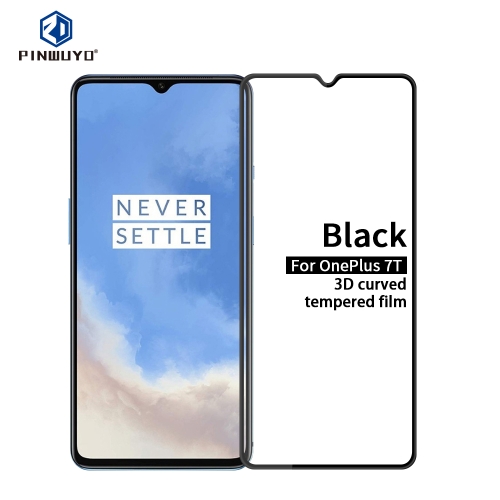 

For OnePlus 7T PINWUYO 9H 3D Curved Full Screen Explosion-proof Tempered Glass Film(Black)