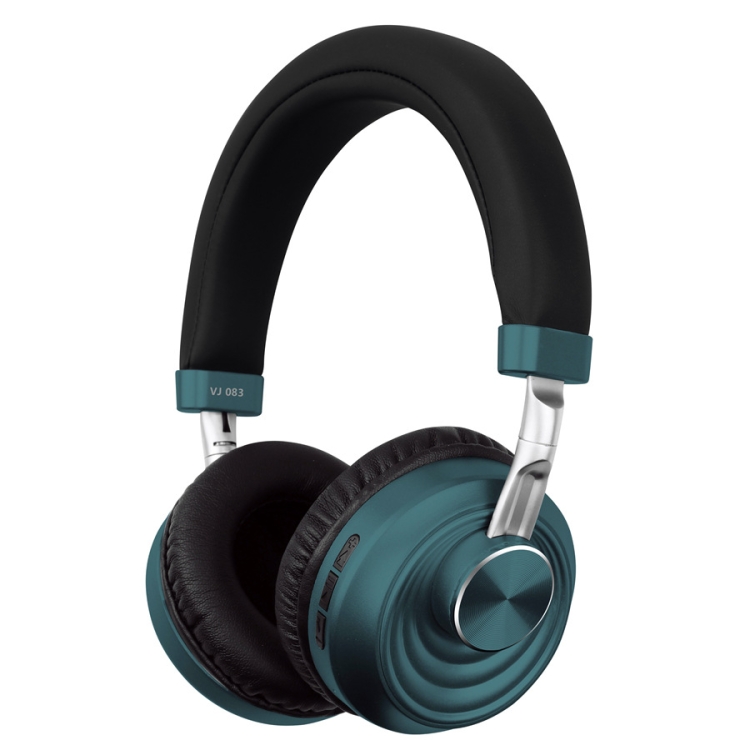 

VJ083 Folding Wireless Headset Bluetooth Competitive Game Music Sports Plug Cartoon Wireless Headset(Green)