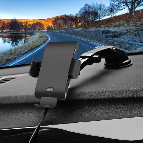 

C13 Car Wireless Charger Full-Automatic Infrared Induction Charger Holder