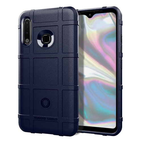 

For Galaxy A70e Full Coverage Shockproof TPU Case(Blue)