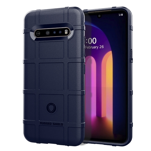 

For LG V60 ThinQ Full Coverage Shockproof TPU Case(Blue)