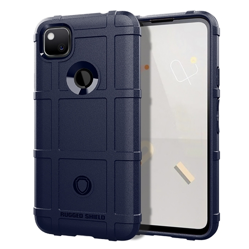 

For Google Pixel 4a Full Coverage Shockproof TPU Case(Blue)