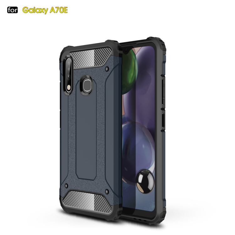 

For Galaxy A70e Magic Armor TPU + PC Combination Case(Navy Blue)