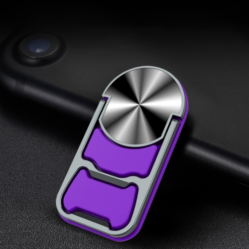 

Car Desktop Stand Magnetic Rotating Metal Holder with Beer Opener(Purple)