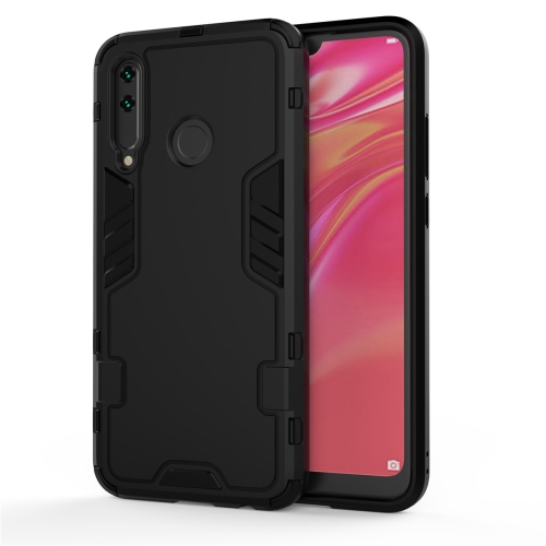 

For Huawei Honor 20 Lite 3 in 1 Full Coverage Shockproof PC + TPU Case(Black)
