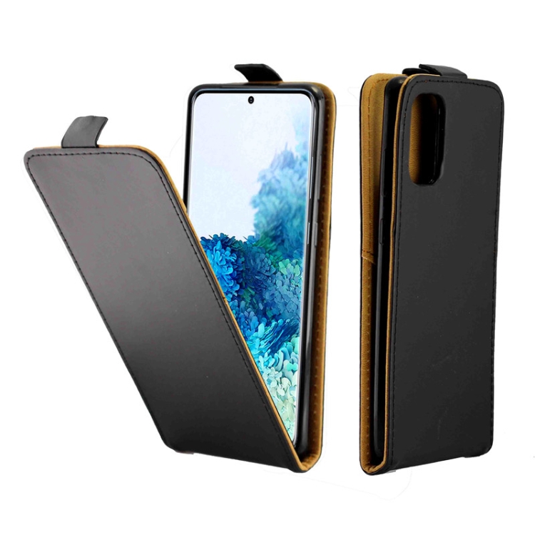 

For Galaxy S20+ Business Style Vertical Flip TPU + PU Leather Case with Card Slot(Black)