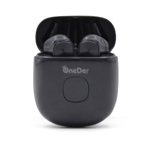 

Oneder W16 TWS Bluetooth 5.0 Wireless Bluetooth Earphone with Charging Box, Support HD Call & LED Display Battery(Black)