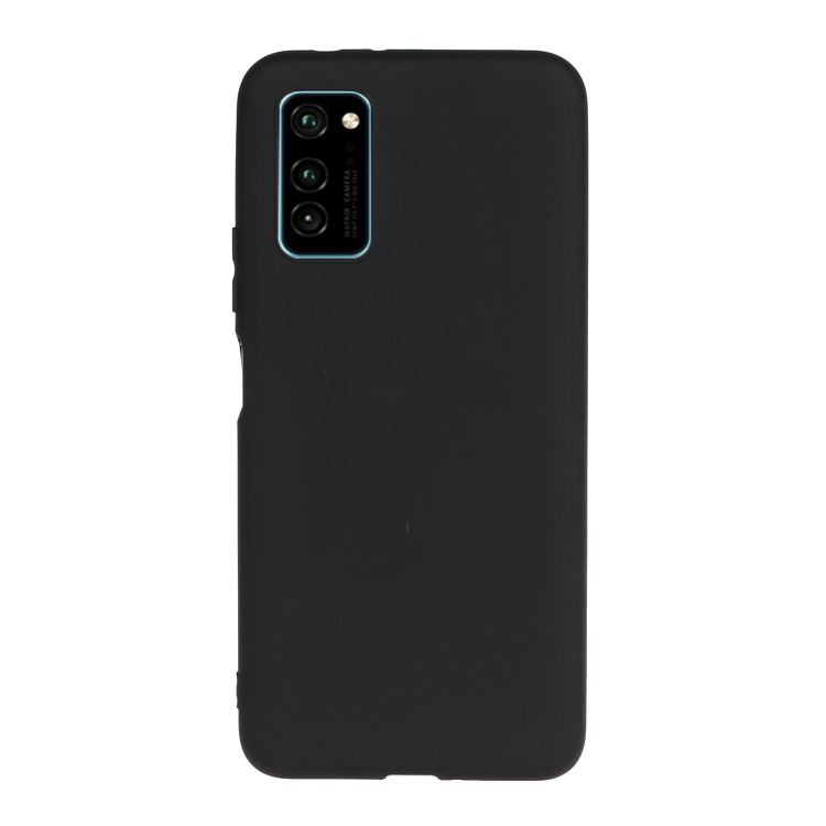 

For Huawei Honor V30 / V30 Pro Frosted Candy-Colored Ultra-thin TPU Phone Case(Black)
