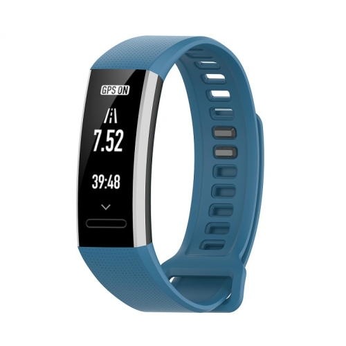 

For Huawei Band 2 Pro / Band 2 / ERS-B19 / ERS-B29 Sports Bracelet Silicone Strap(Midnight Blue)