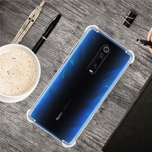 

For Xiaomi Redmi K30 / K30(5G) / POCO X2 Four-Corner Anti-Drop Ultra-Thin Transparent TPU Phone Case(Transparent)