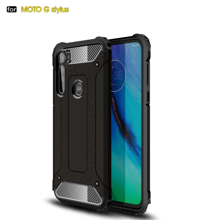 

For Moto G Stylus Magic Armor TPU + PC Combination Case(Black)