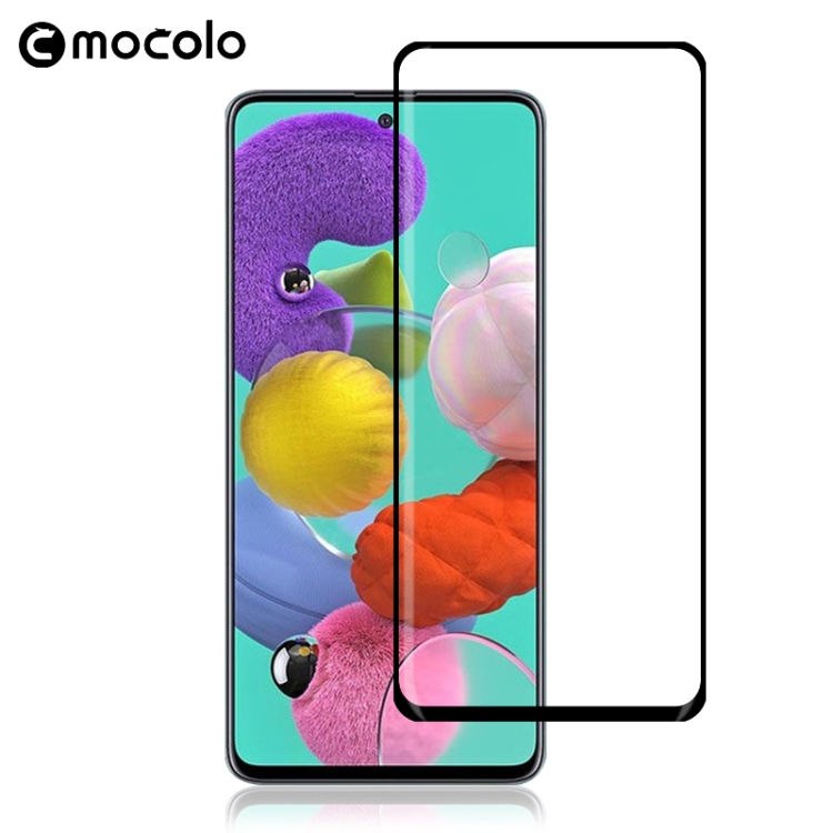 

For Galaxy A51 mocolo 0.33mm 9H 3D Full Glue Tempered Glass Film