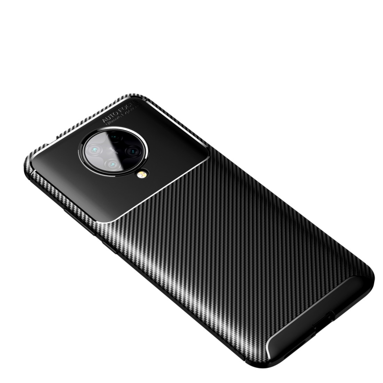 

For Xiaomi Redmi K30 Pro Carbon Fiber Texture Shockproof TPU Case(Black)