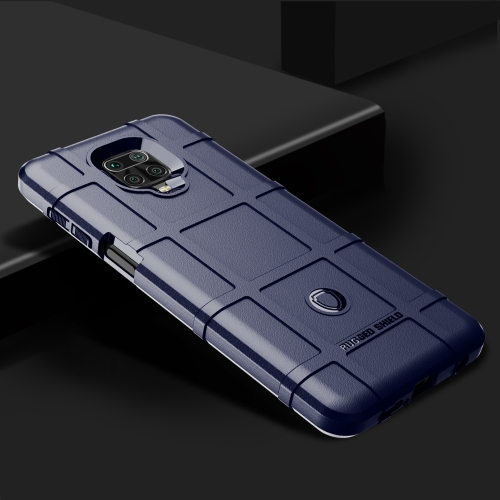 

For Xiaomi Redmi Note 9S / Note 9 Pro / Note 9 Pro Max Full Coverage Shockproof TPU Case(Blue)