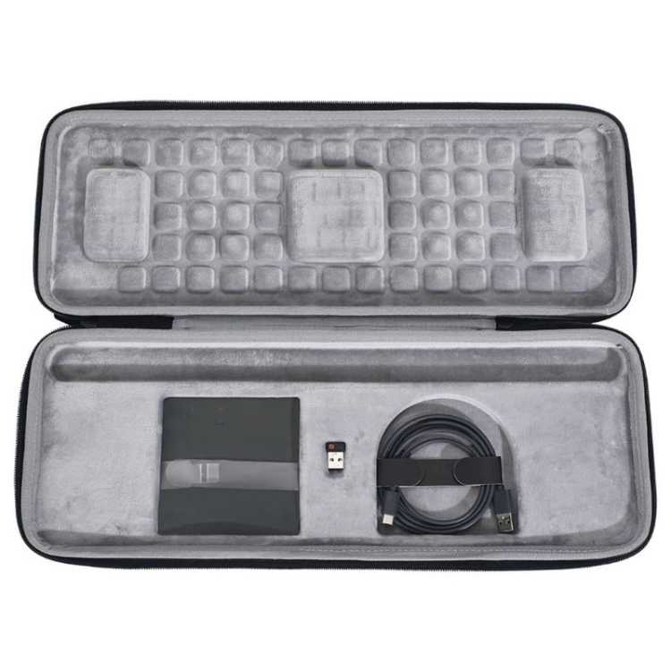 

For Logitech Craft Advanced Keyboard Storage Bag Travel Portable Mouse Box Keyboard Protective Sleeve