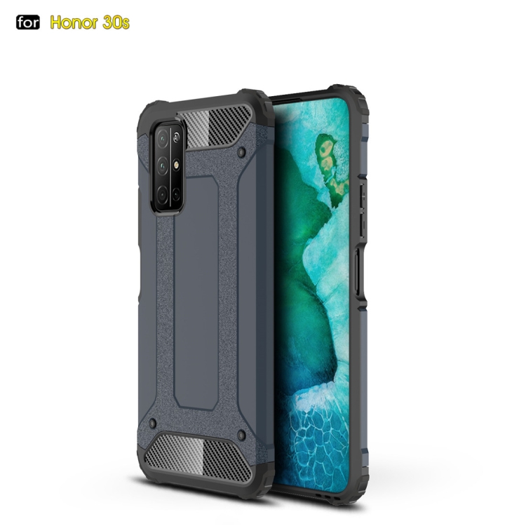 

For Huawei Honor 30S Magic Armor TPU + PC Combination Case(Navy Blue)
