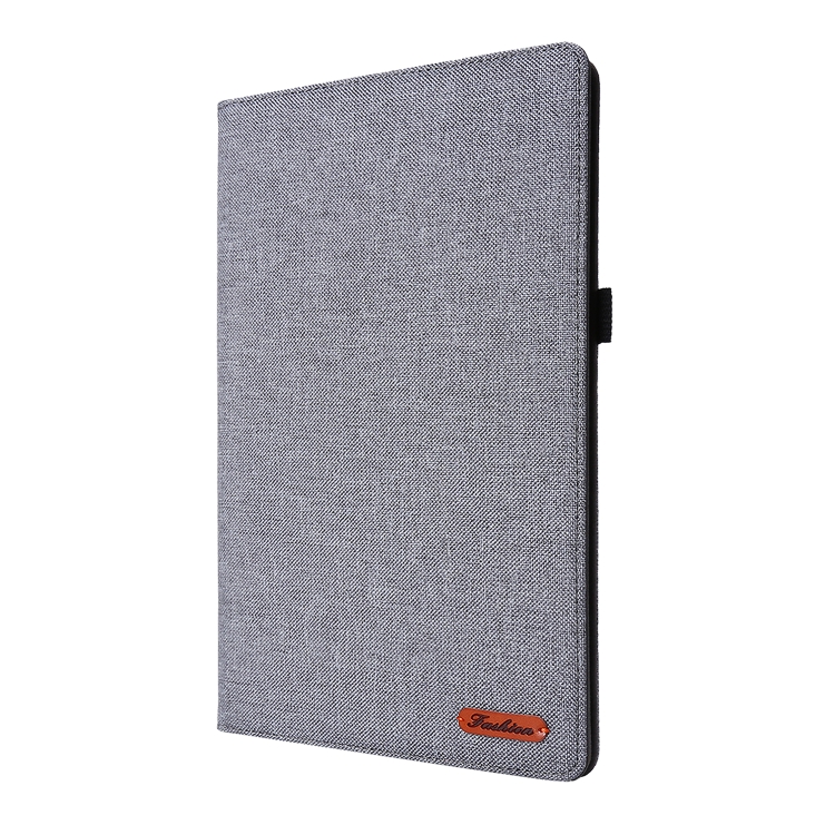 

For Huawei Matepad Pro 10.8 Fabric + TPU Flat Protective case With Name Card Clip(Grey)