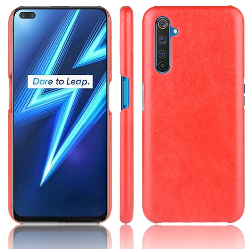 

For Oppo Realme X50 Pro/Realme X50 Pro 5G Shockproof Litchi Texture PC + PU Case(Red)