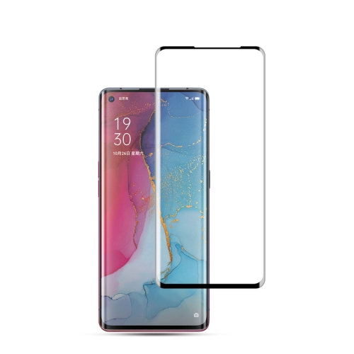 

For OPPO Reno 3 Pro mocolo 0.33mm 9H 3D Curved Full Screen Tempered Glass Film