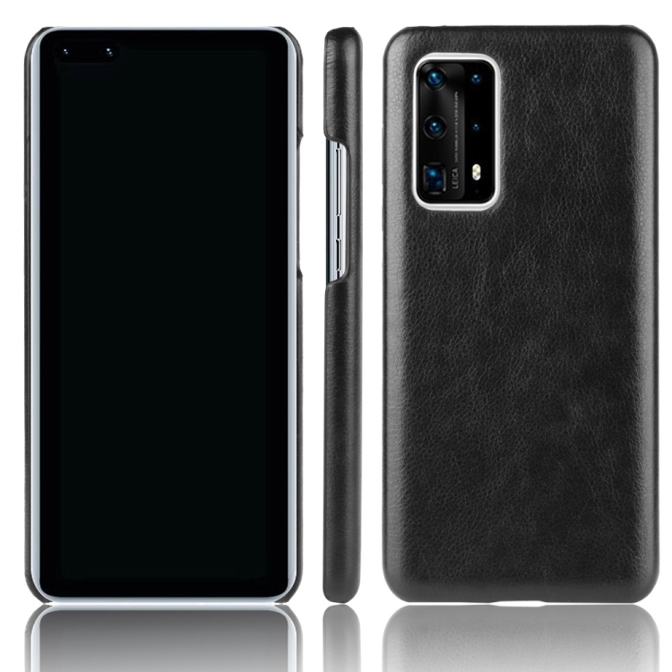 

For Huawei P40 Pro+/P40 Pro Plus Shockproof Litchi Texture PC + PU Case(Black)