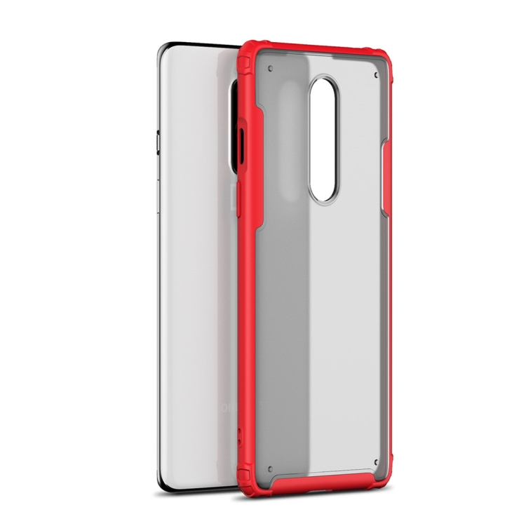 

For OnePlus 8 Four-corner Shockproof TPU + PC Protective Case(Red)