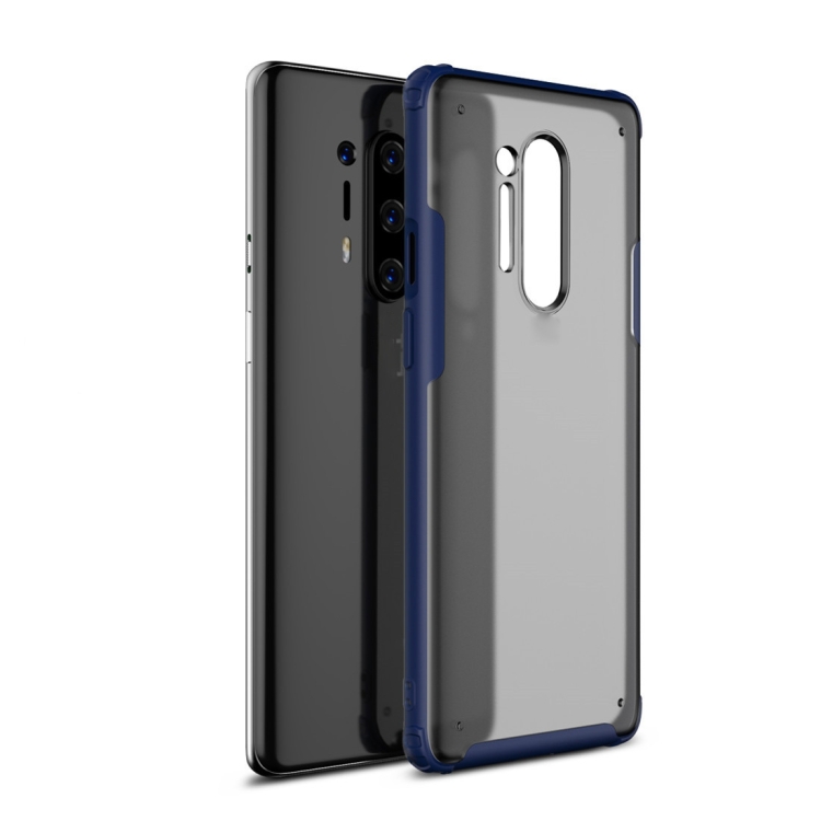 

For OnePlus 8 Pro Four-corner Shockproof TPU + PC Protective Case(Navy Blue)