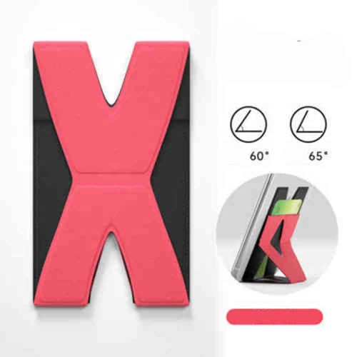 

ZS-BH4BZJ Sloth's Ultra Thin And Pasteable Portable Invisible Mobile Phone Stand(Red)