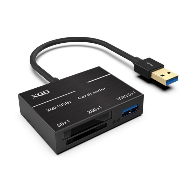

Onten 5212B USB3.0 To XQD + SD Card High-Speed Card Reader